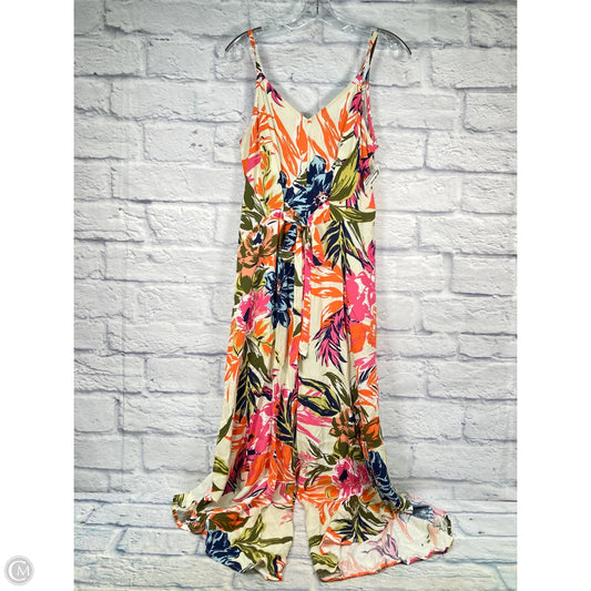 Jumpsuit By Clothes Mentor In Multi-colored, Size: M
