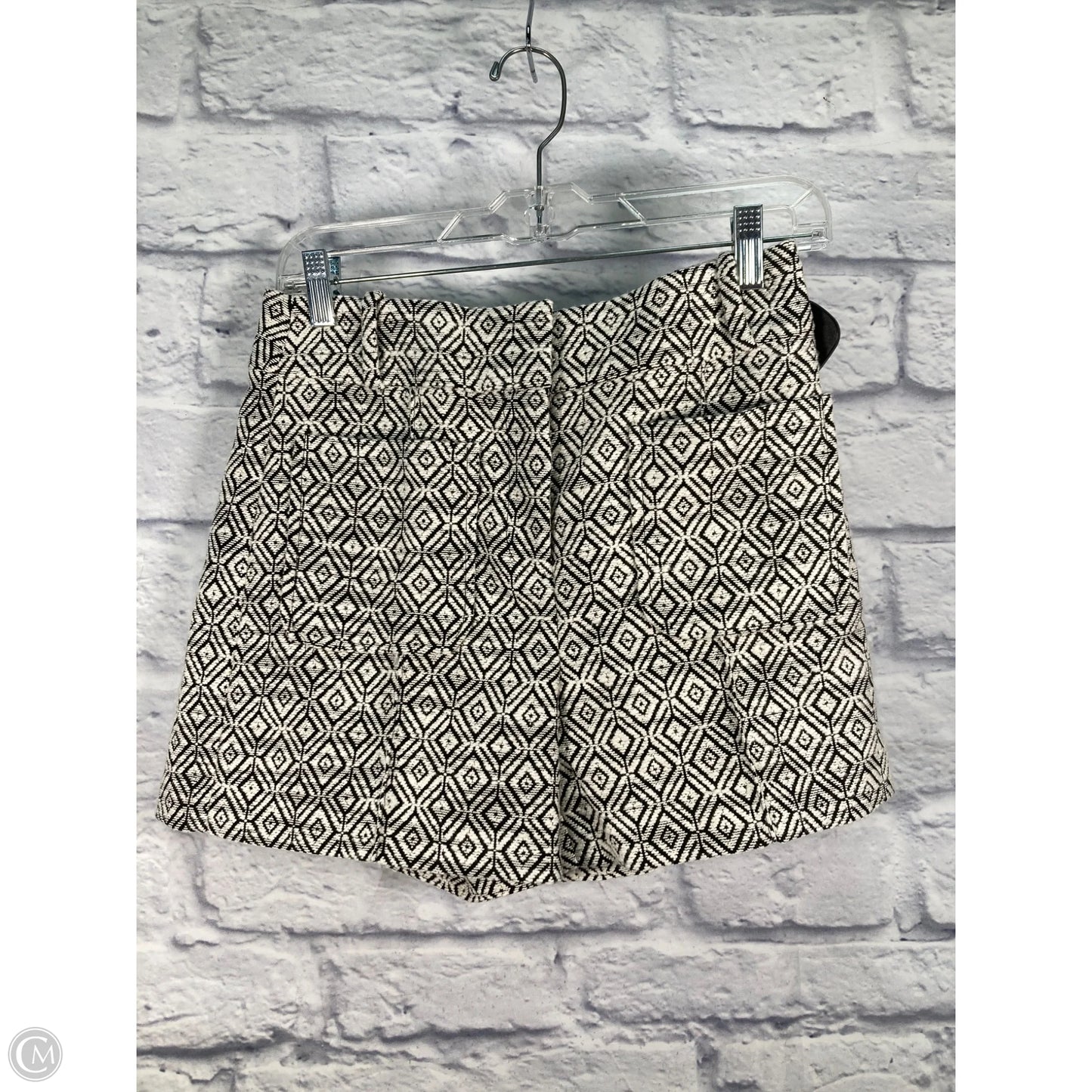 Shorts By Ann Taylor In Brown & Cream, Size: 0