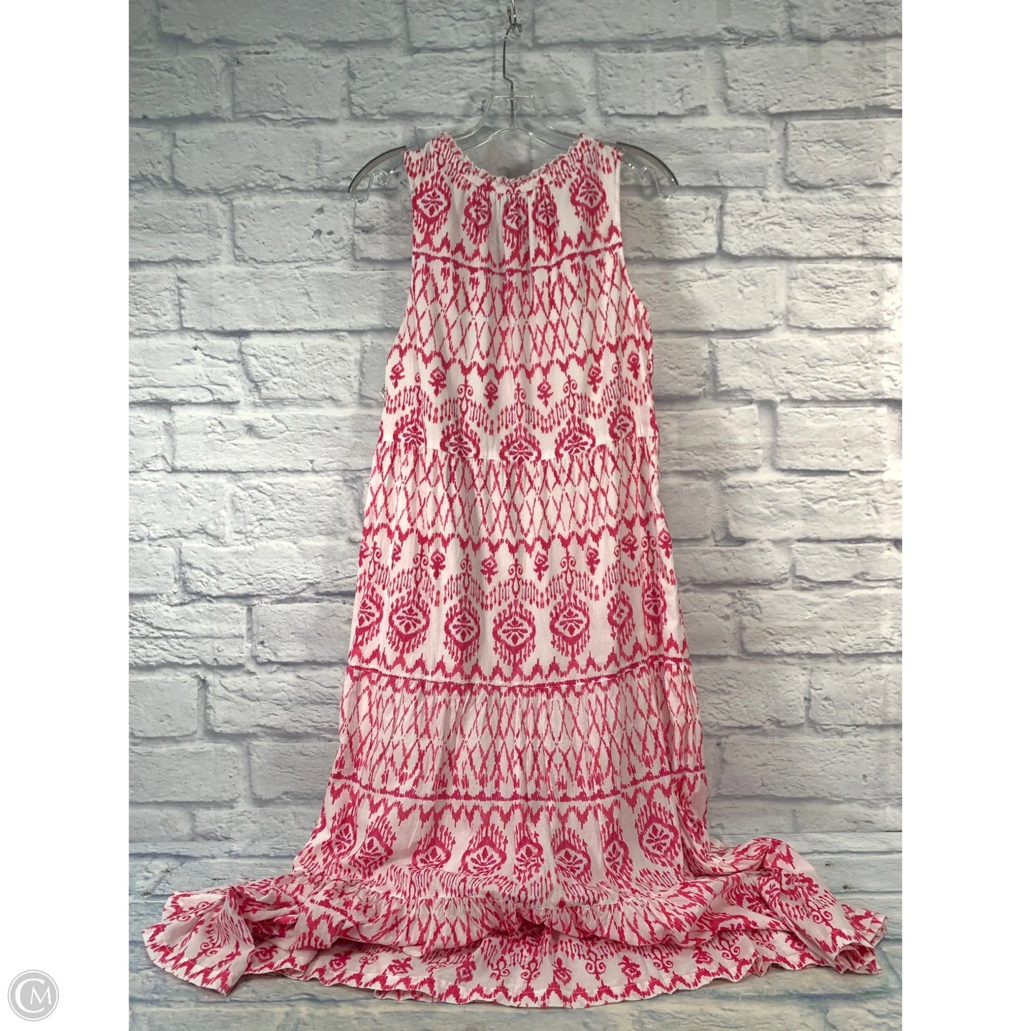 Dress Party Long By Tommy Bahama In Pink & White, Size: S