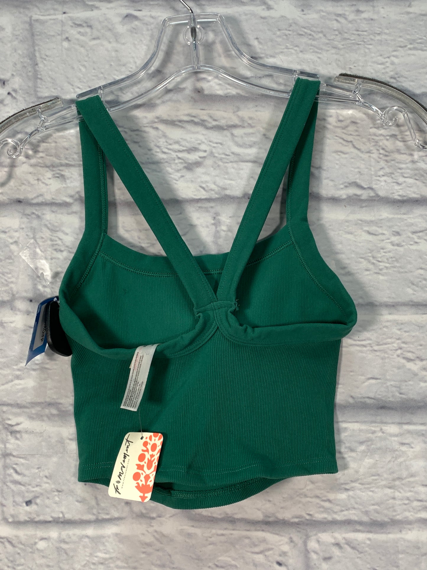 Athletic Bra By Free People In Green, Size: Xs