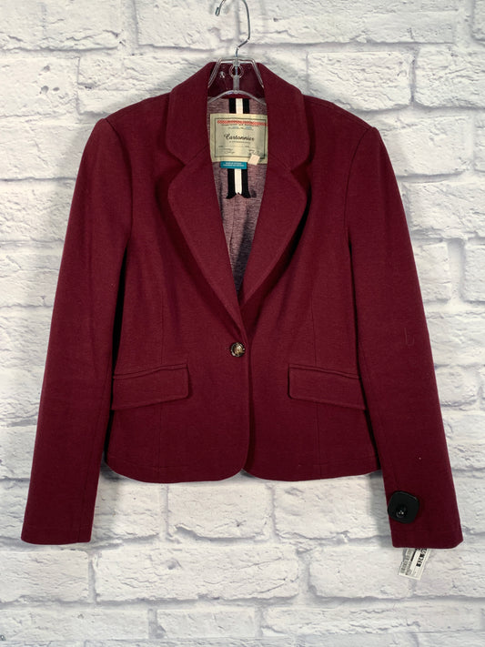 Blazer By Anthropologie In Maroon, Size: S