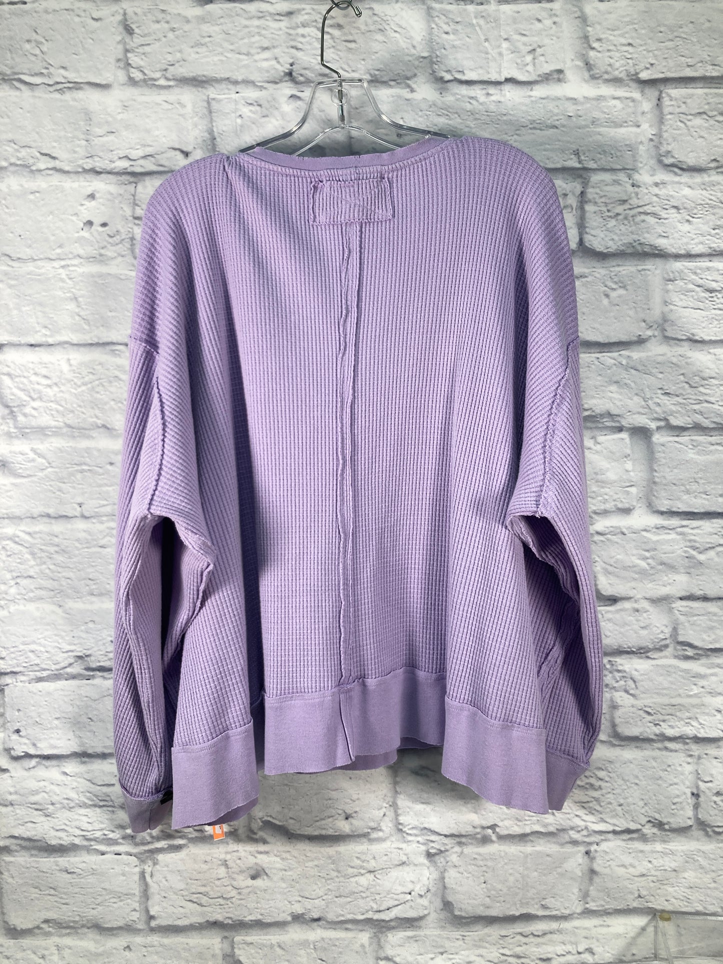 Blouse Long Sleeve By We The Free In Purple, Size: S