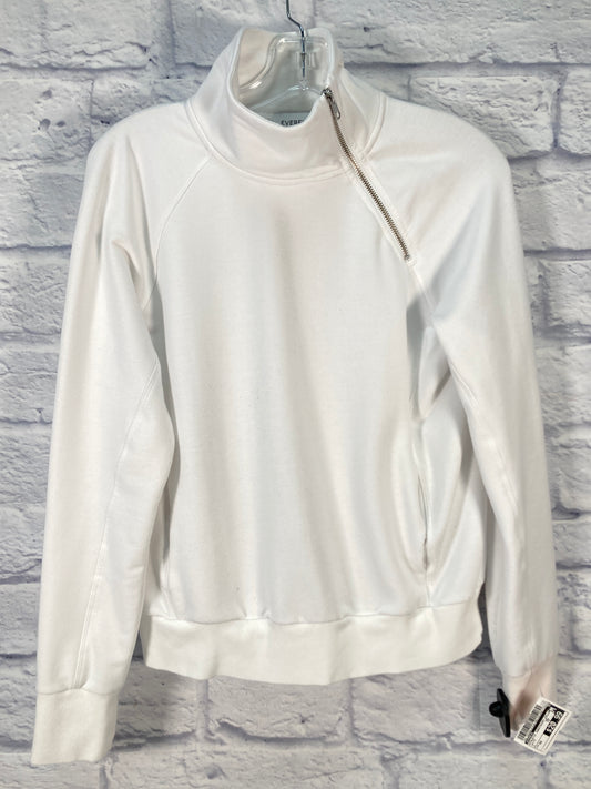 Athletic Sweatshirt Collar By Evereve In White, Size: Xs