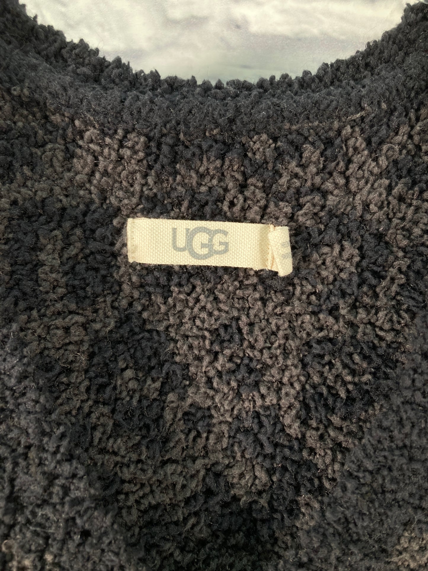 Sweater Designer By Ugg In Animal Print, Size: M