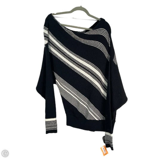Sweater By Free People In Black & White, Size: S