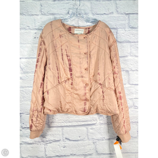 Jacket Puffer & Quilted By Marrakech In Pink, Size: Xl