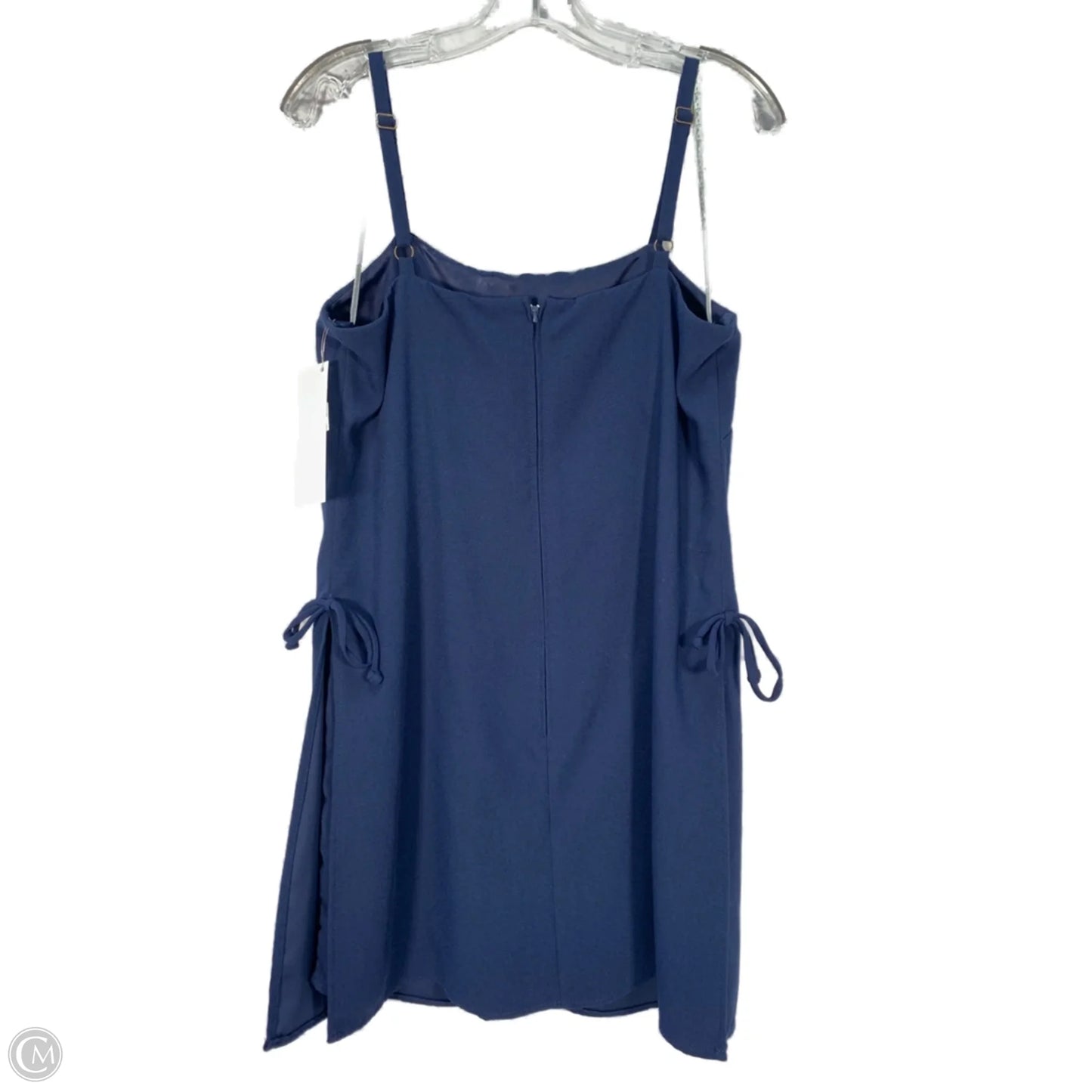 Dress Designer By Lilly Pulitzer In Blue & Gold, Size: M