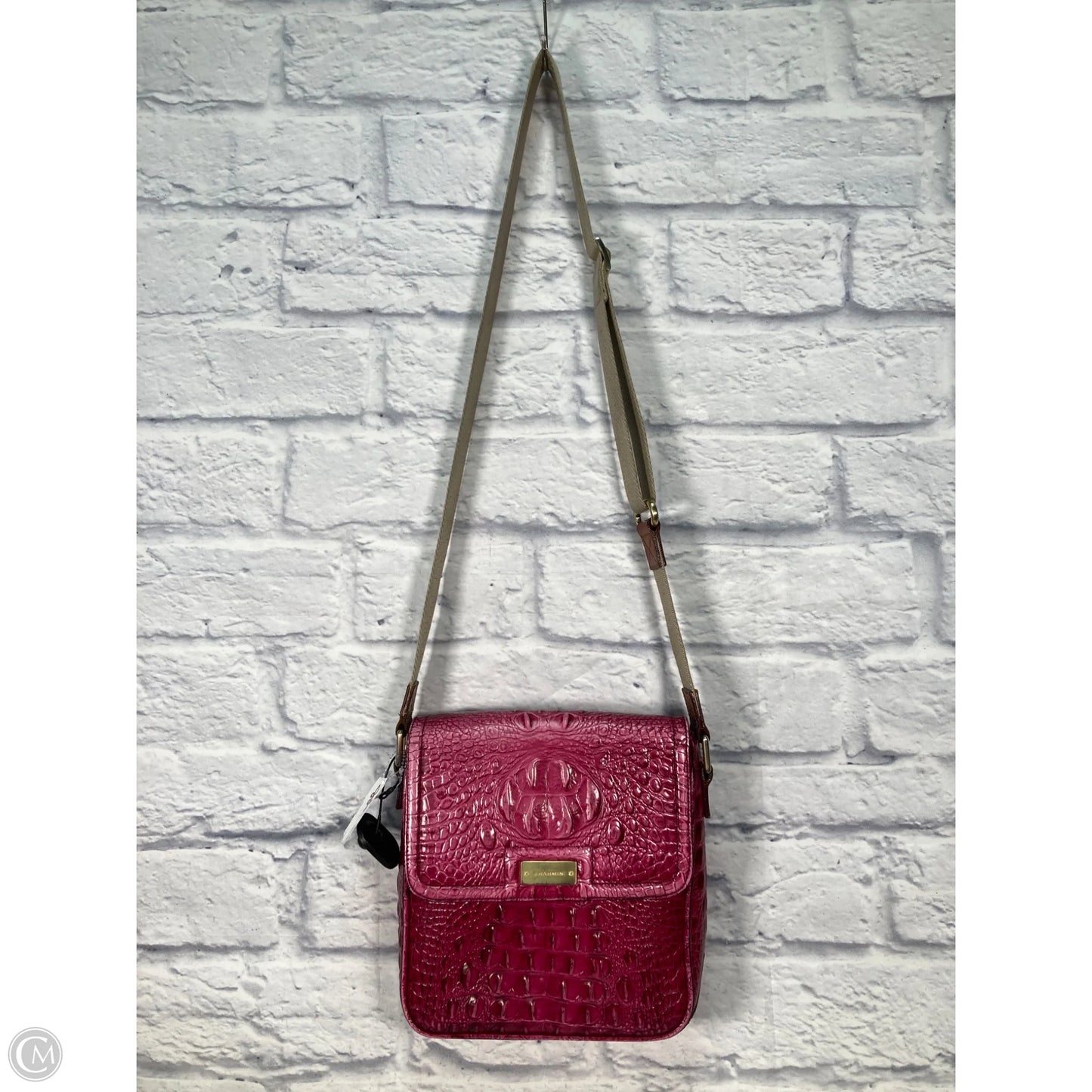 Crossbody Designer By Brahmin, Size: Large