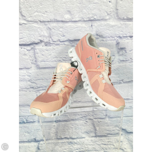 Shoes Athletic By Clothes Mentor In Peach, Size: 8
