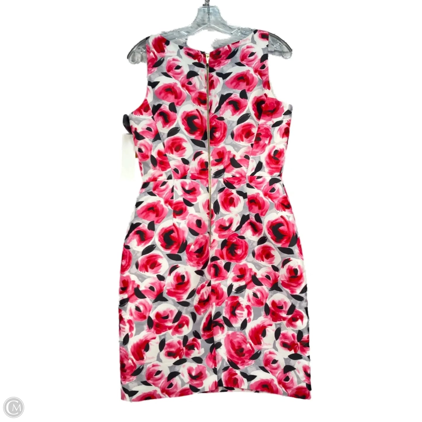 Dress Designer By Kate Spade In Black & Red, Size: S