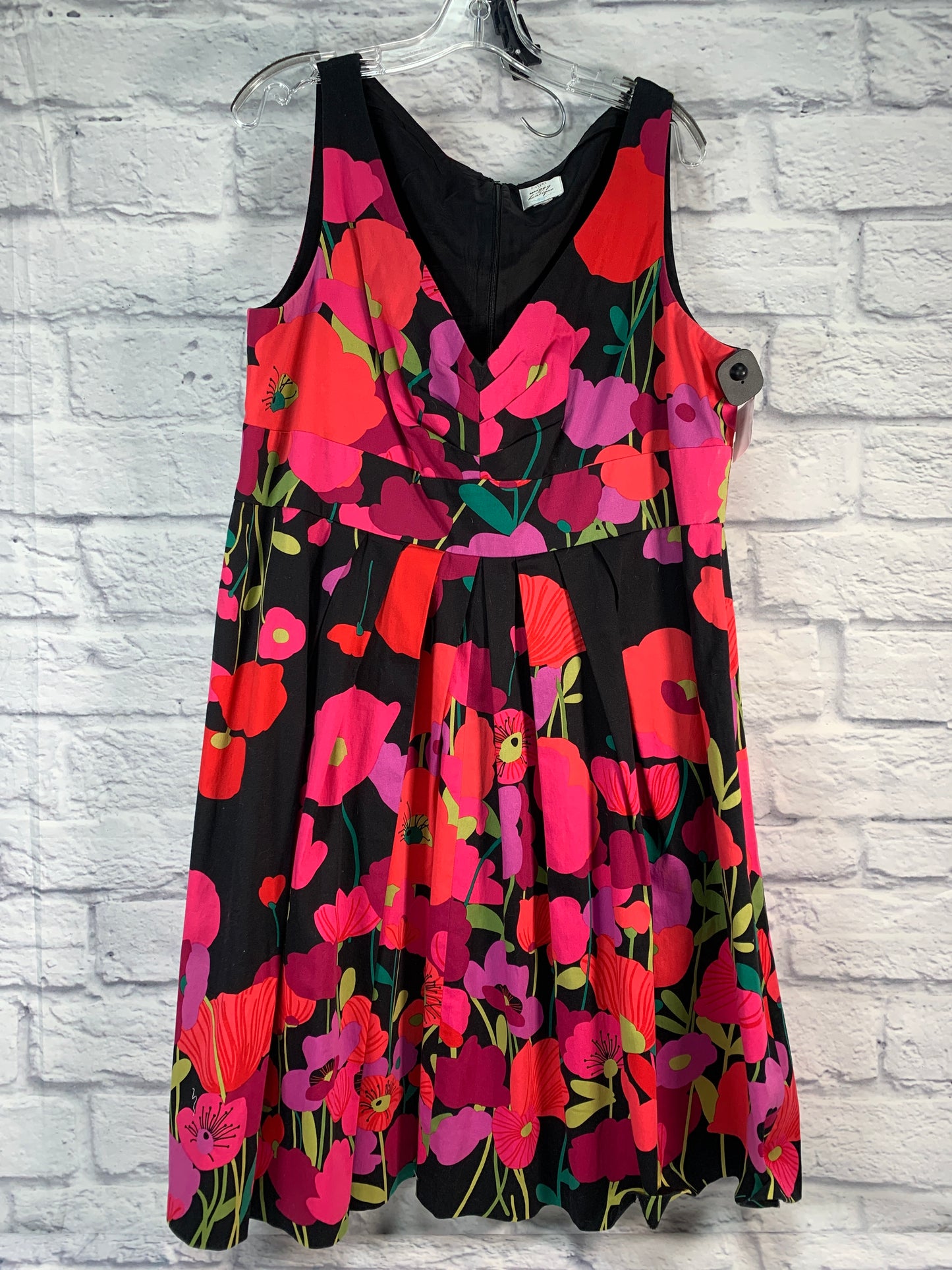 Floral Print Dress Party Midi Suzi Chin, Size Xxl