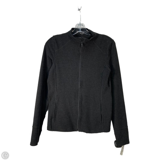 Athletic Jacket By Beyond Yoga In Grey, Size: M