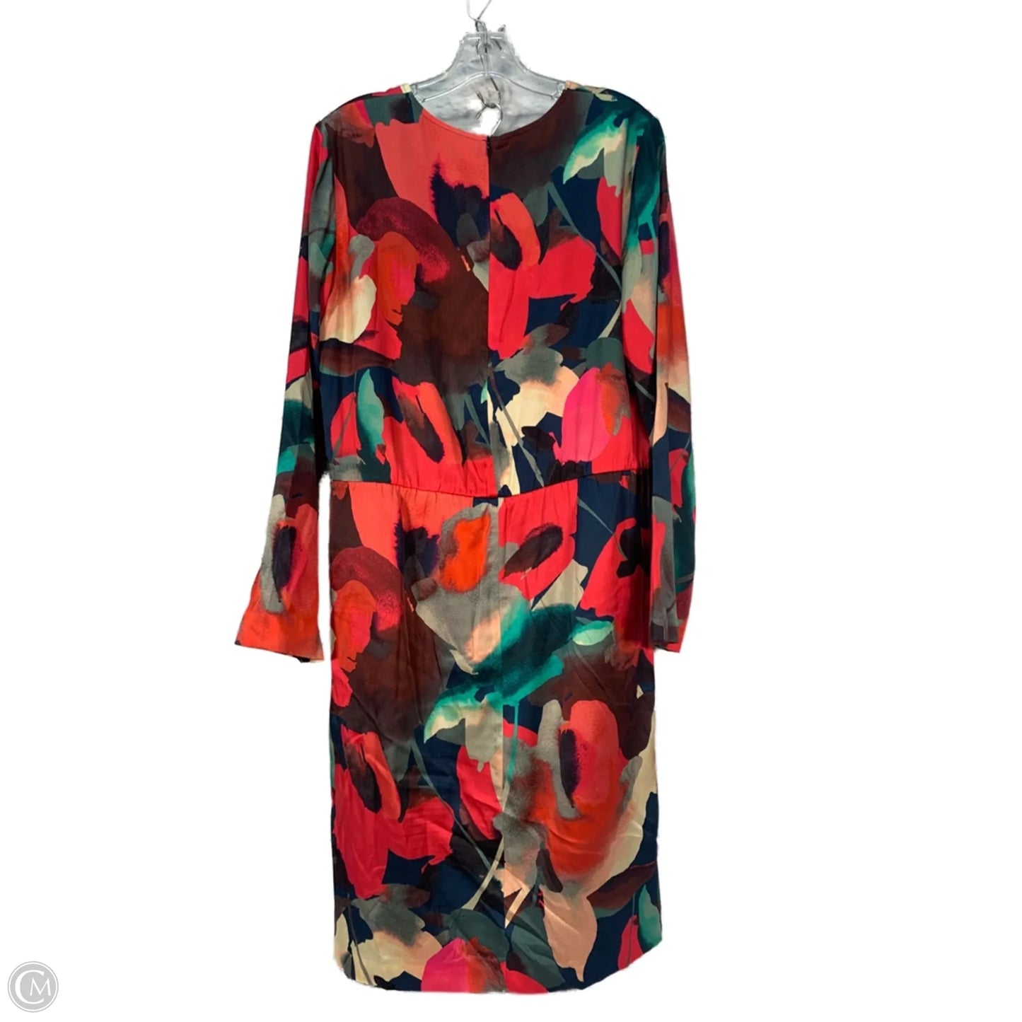 Dress Party Midi By St. John In Multi-colored, Size: L