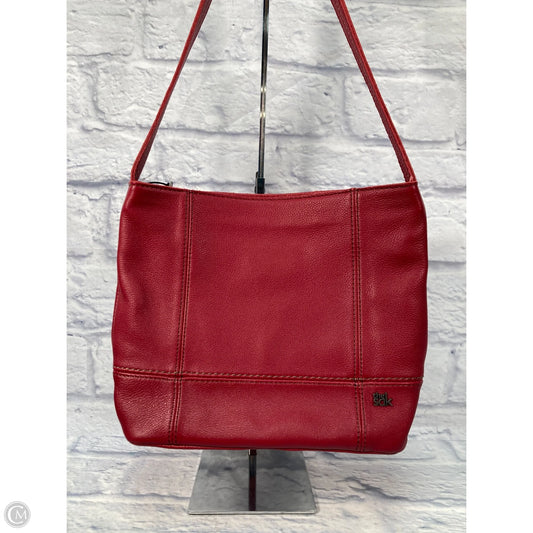 Handbag Leather By The Sak, Size: Medium