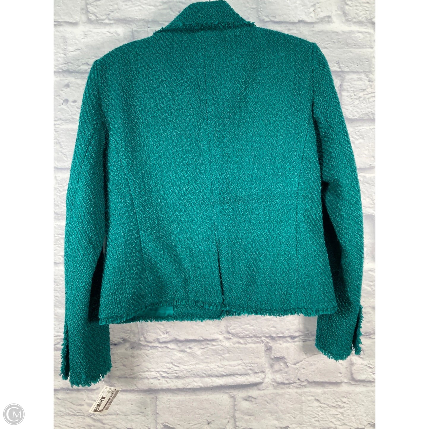 Blazer By Ann Taylor In Aqua, Size: Xs