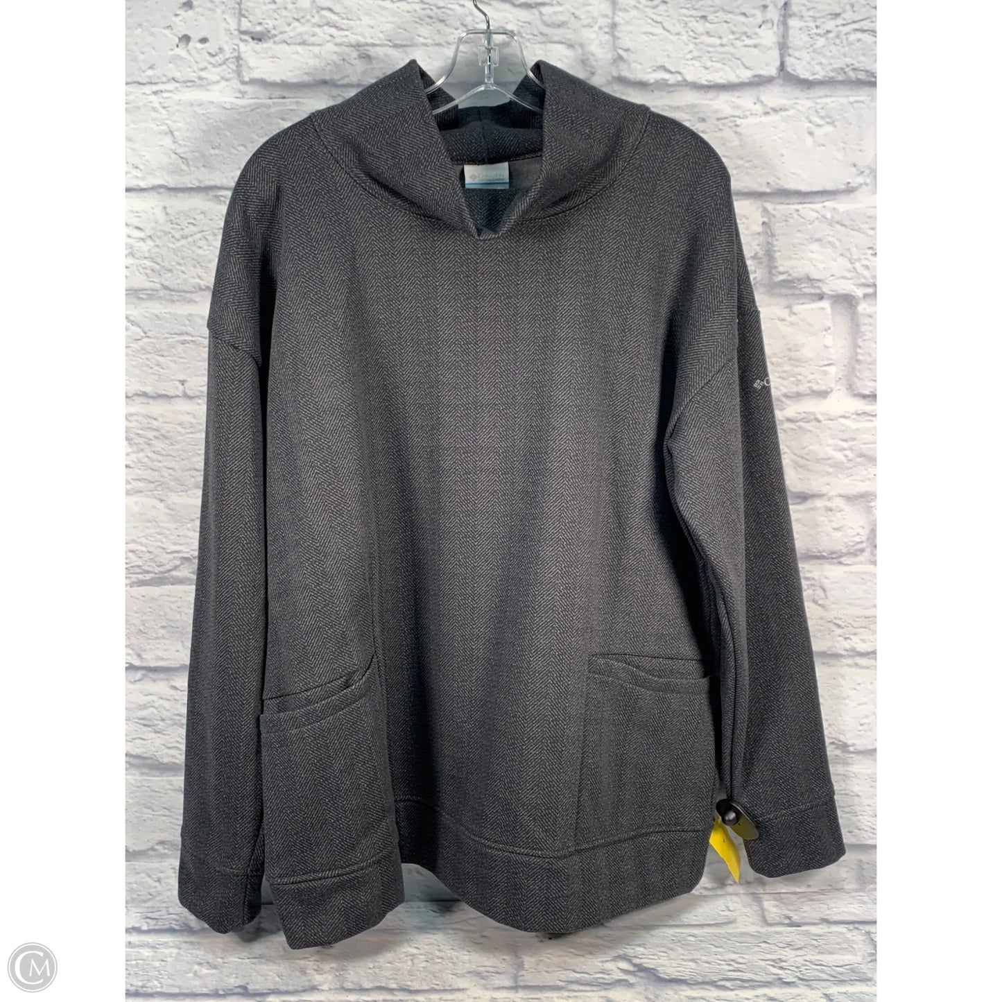 Sweatshirt Collar By Columbia In Grey, Size: Xxl