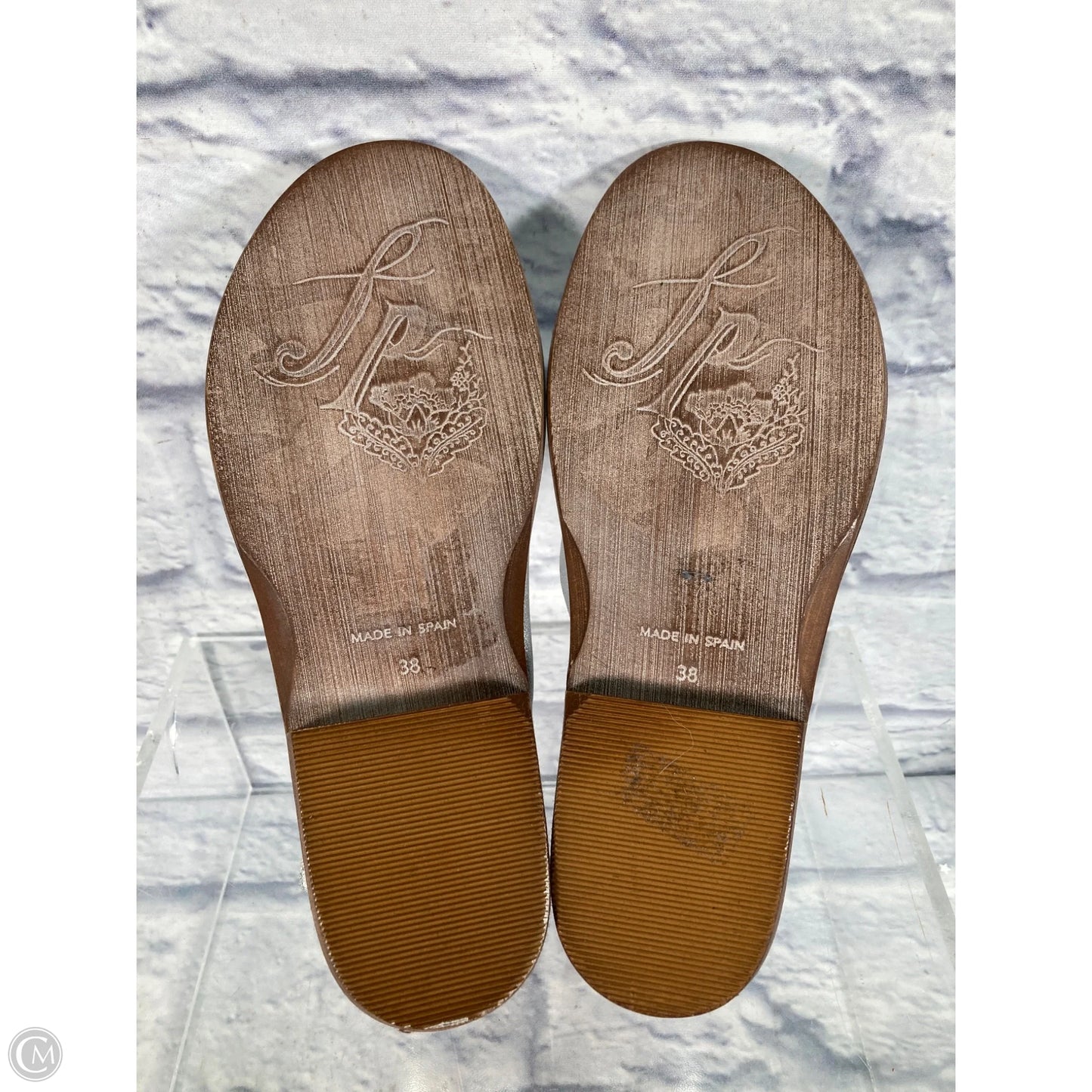 Sandals Flats By Free People In Silver, Size: 7.5