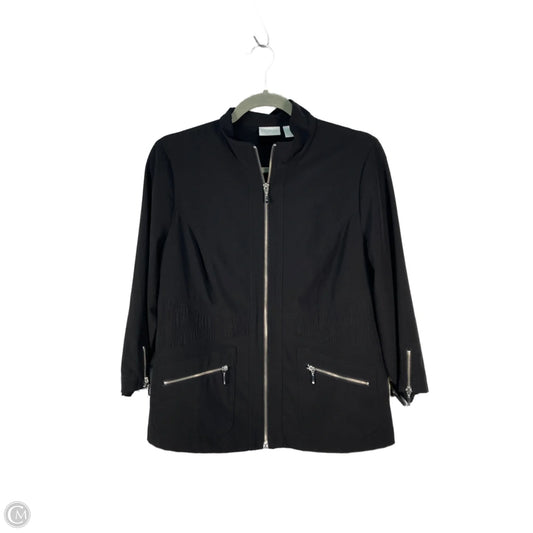 Jacket Other By Chicos In Black, Size: S