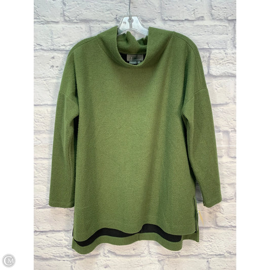Top Long Sleeve By Anthropologie In Green, Size: S