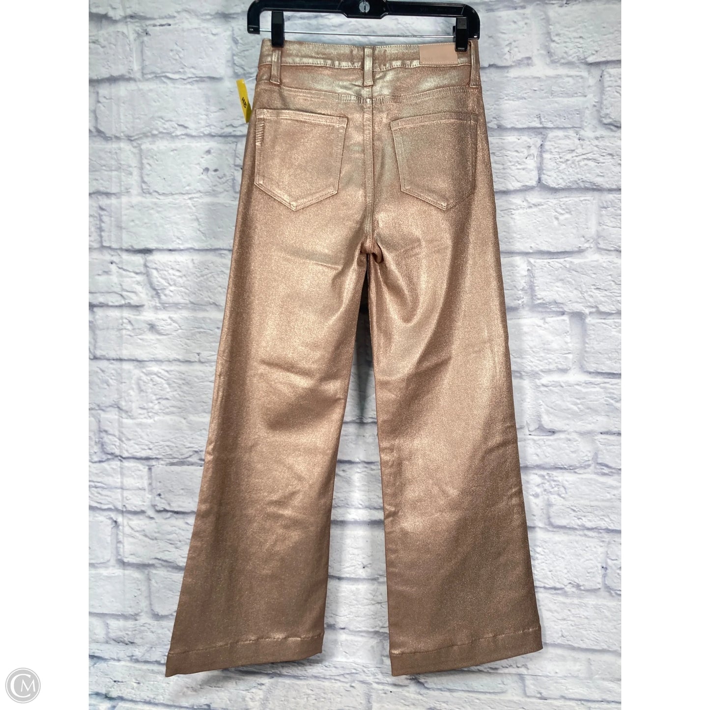Jeans Wide Leg By Paige In Bronze, Size: 2