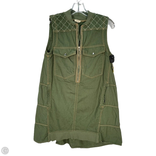 Dress Party Short By Pilcro In Green & Orange, Size: Xxs