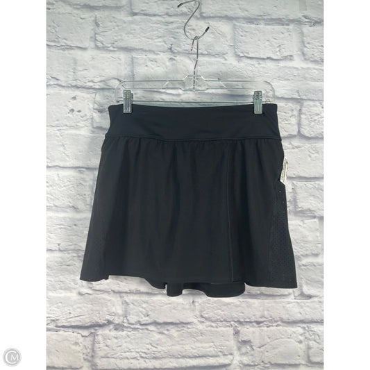 Athletic Skort By Spanx In Black, Size: L