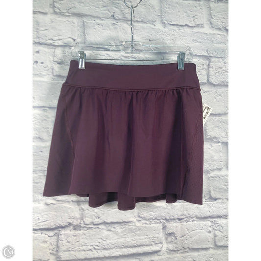 Athletic Skort By Spanx In Purple, Size: L