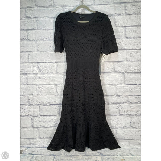 Dress Casual Midi By Rachel Zoe In Black, Size: L