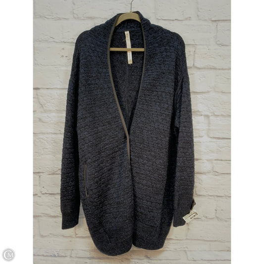 Sweater Cardigan By Lululemon In Navy, Size: M