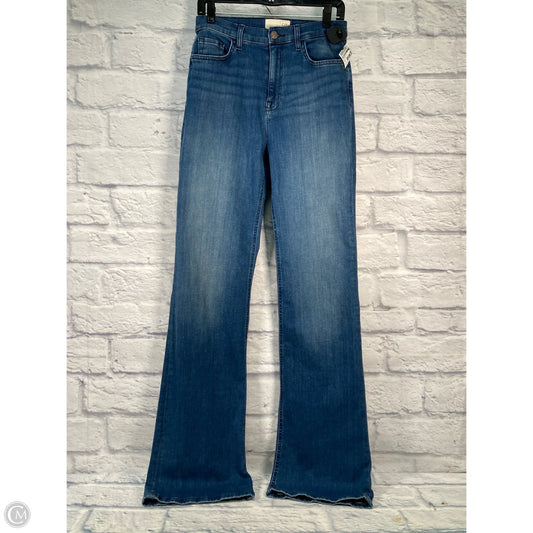Jeans Boot Cut By Current/elliott In Blue Denim, Size: 6