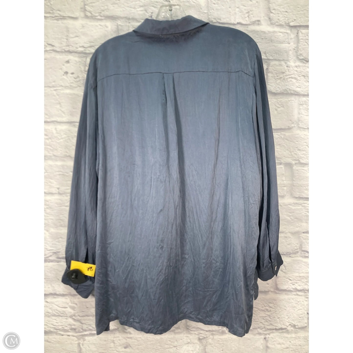 Tunic Long Sleeve By Sundance In Blue, Size: M