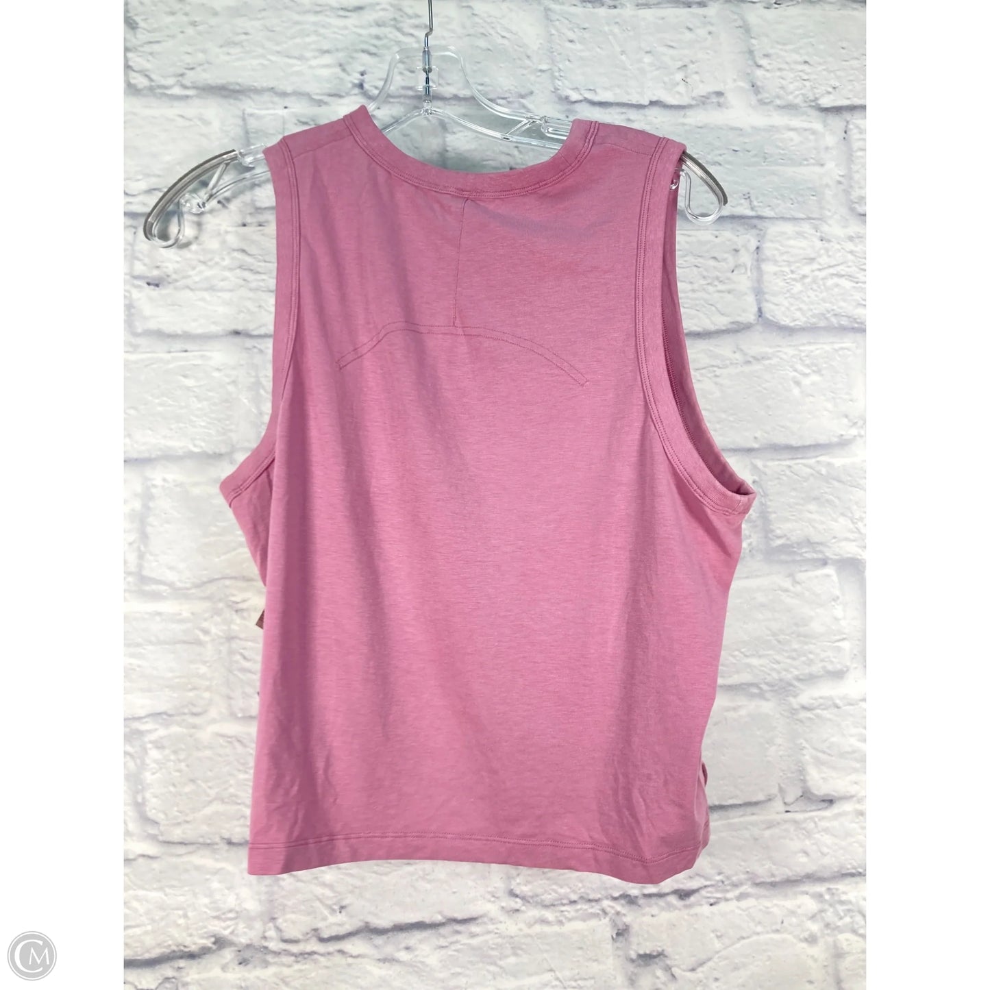 Athletic Tank Top By Lululemon In Pink, Size: M