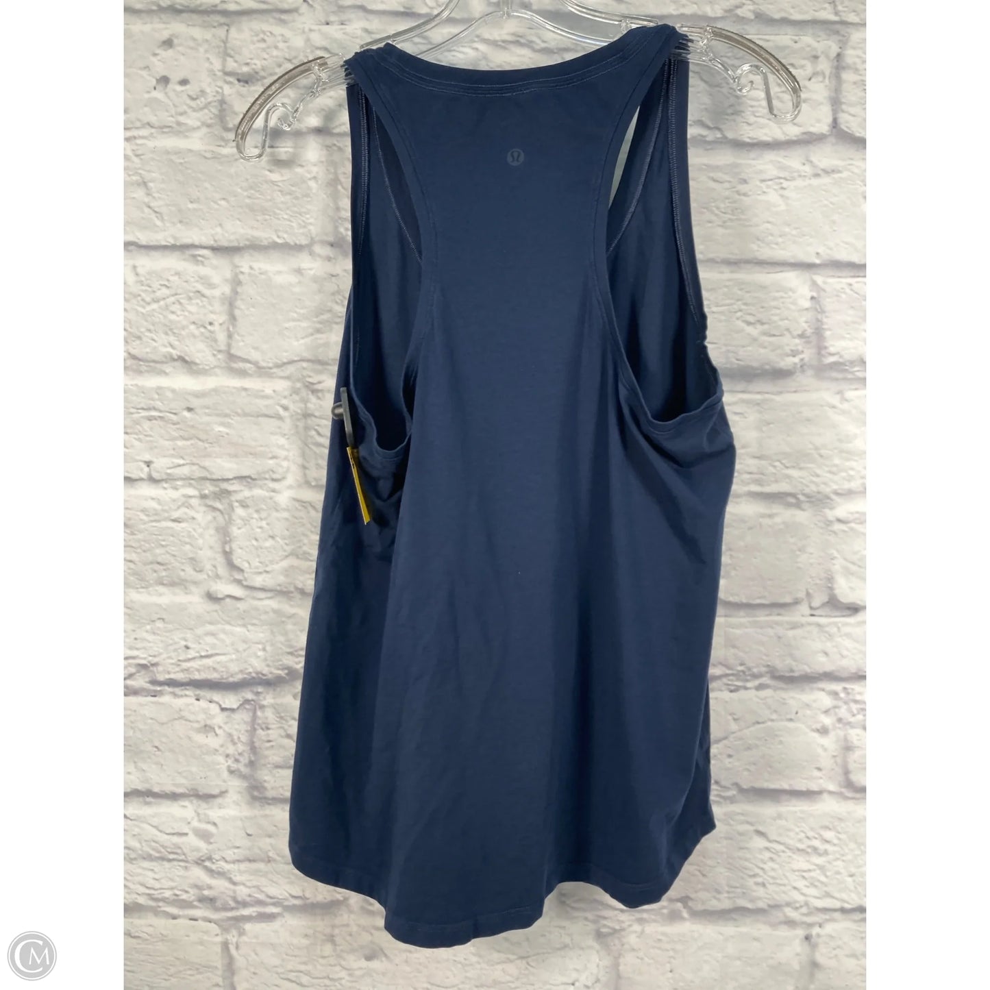 Athletic Tank Top By Lululemon In Navy, Size: M