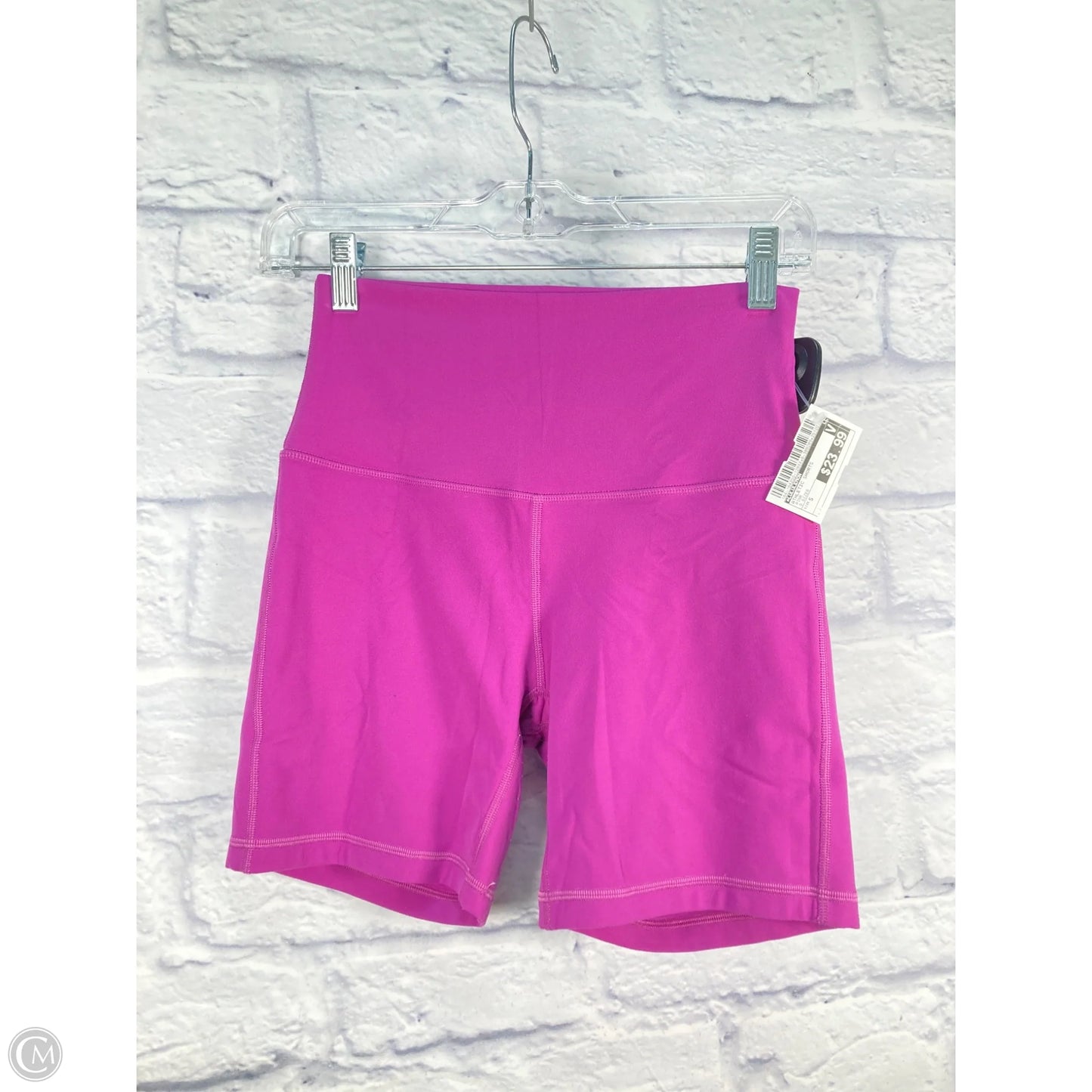 Athletic Shorts By Lululemon In Pink, Size: S