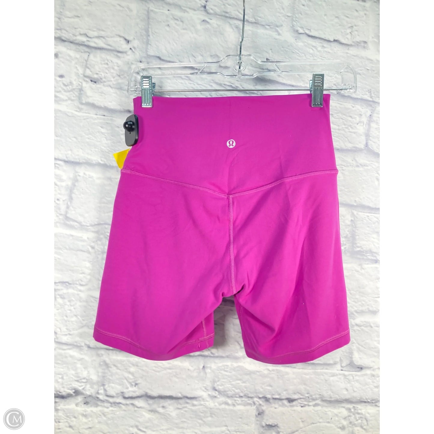 Athletic Shorts By Lululemon In Pink, Size: S