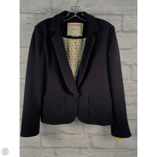 Blazer By Clothes Mentor In Black, Size: L