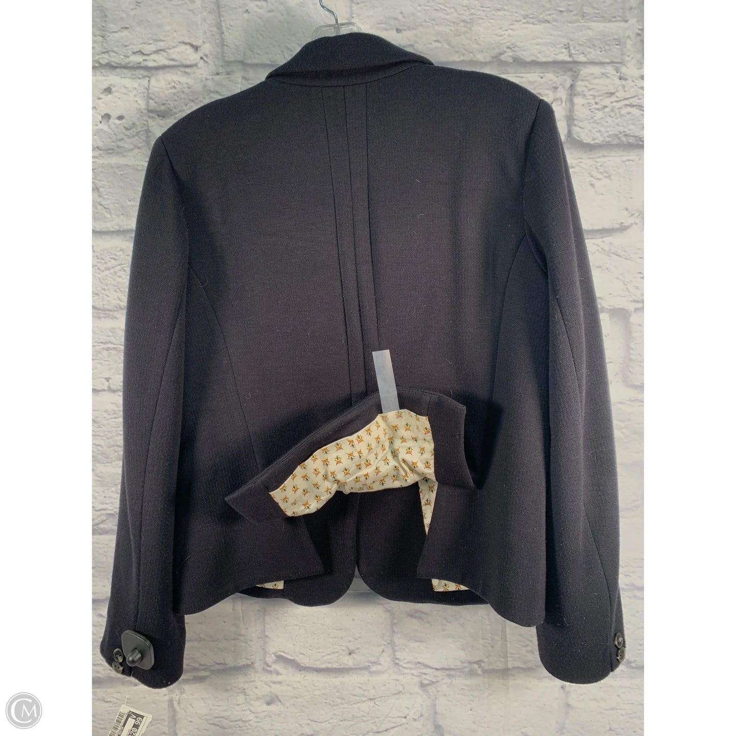 Blazer By Clothes Mentor In Black, Size: L