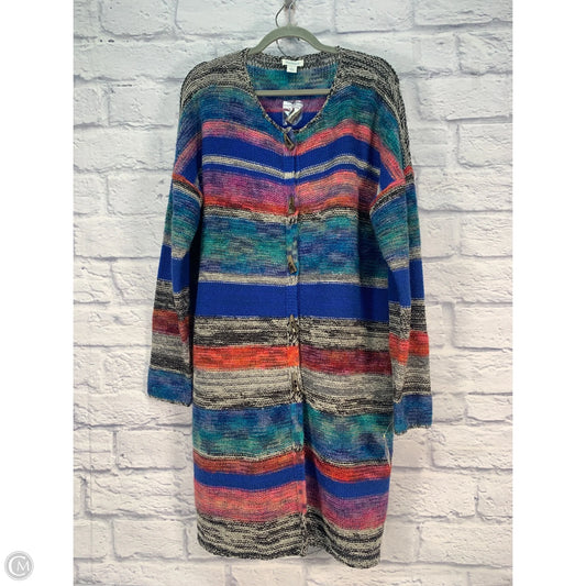Sweater Cardigan By Sundance In Multi-colored, Size: L