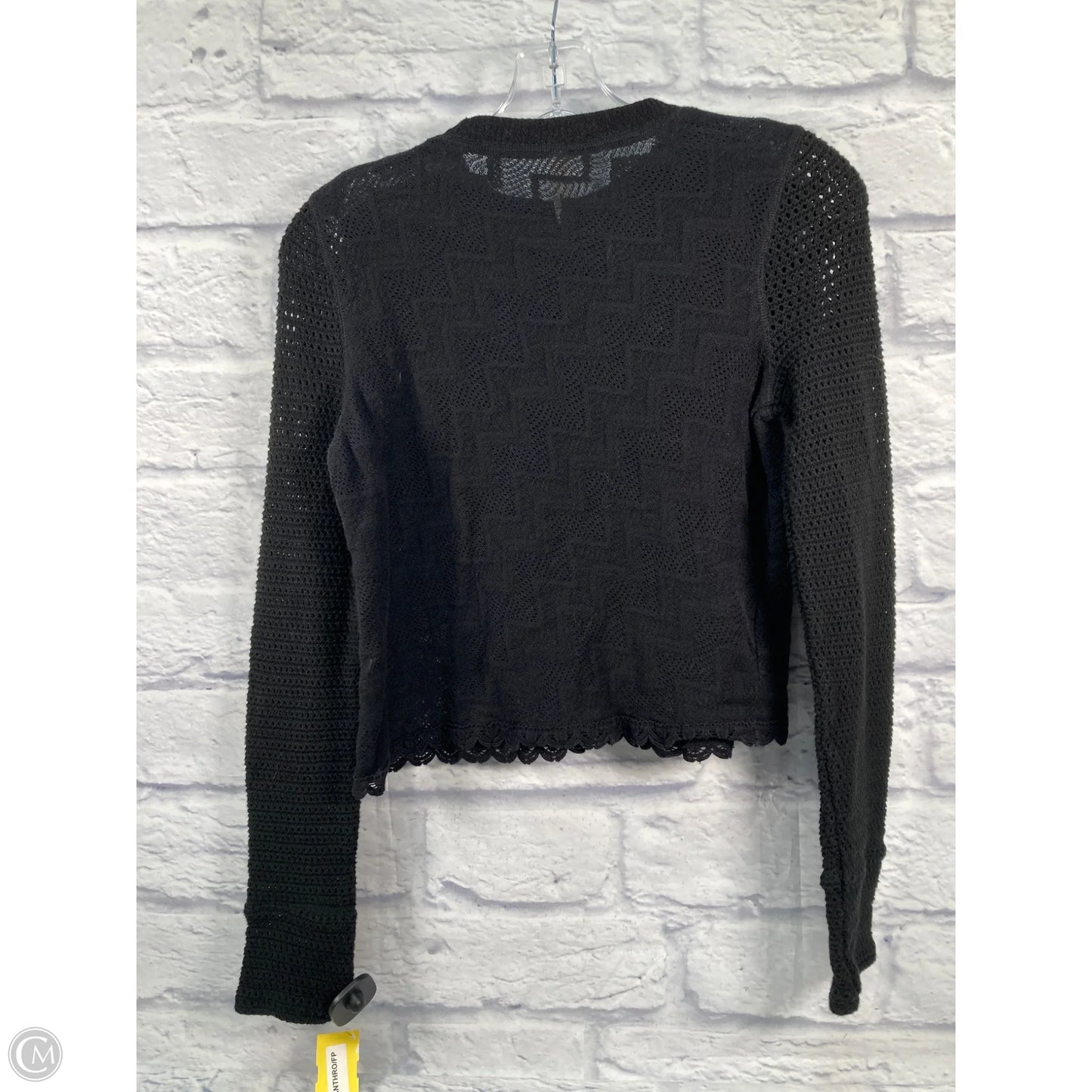 Top Long Sleeve By Free People In Black, Size: S