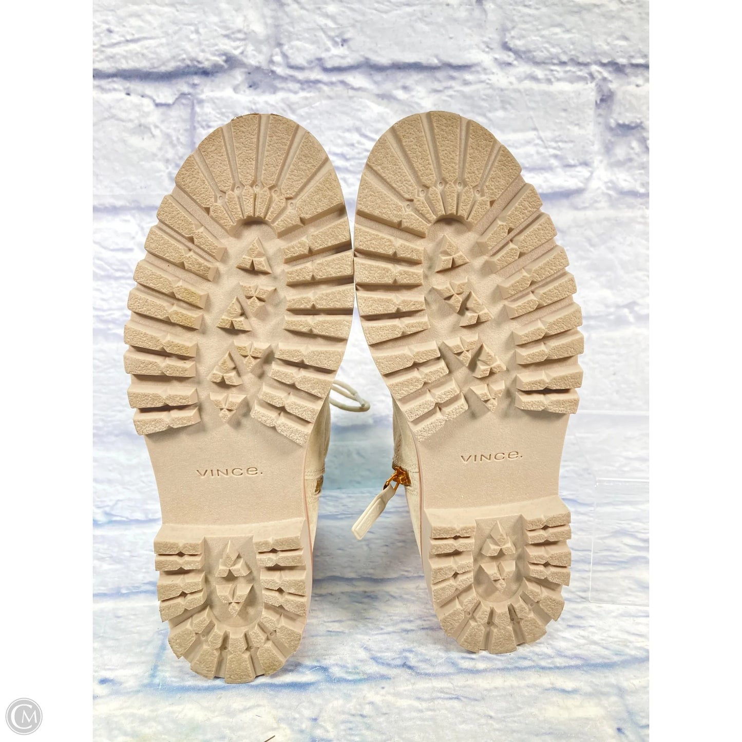 Boots Combat By Vince In Tan, Size: 9.5