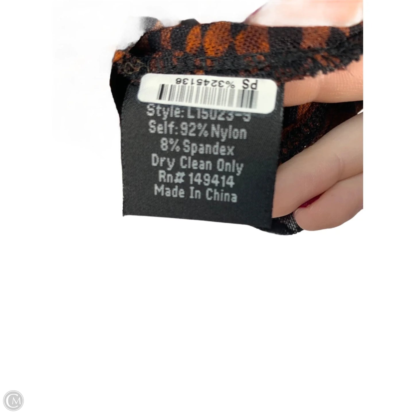 Blouse Long Sleeve By Johnny Was In Black & Brown, Size: Xs