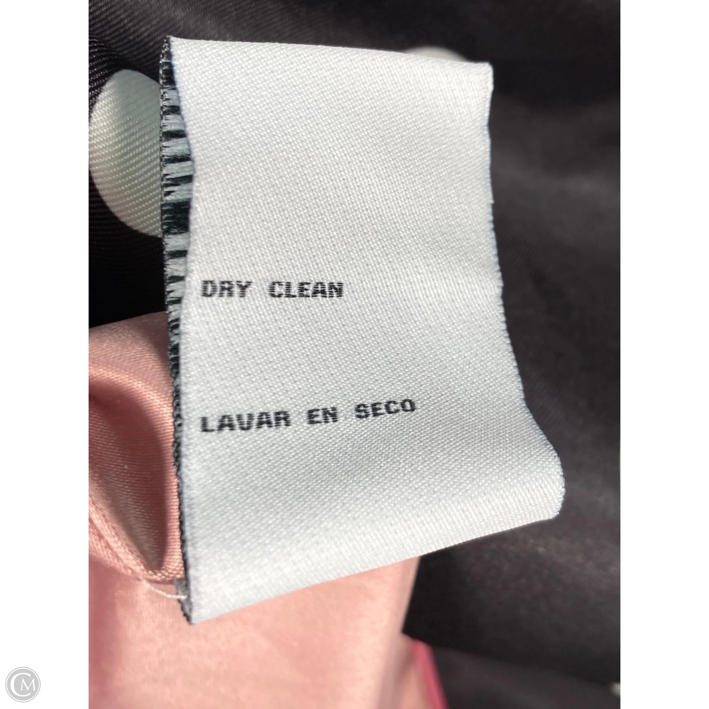 Coat Designer By Kate Spade In Polkadot Pattern, Size: M