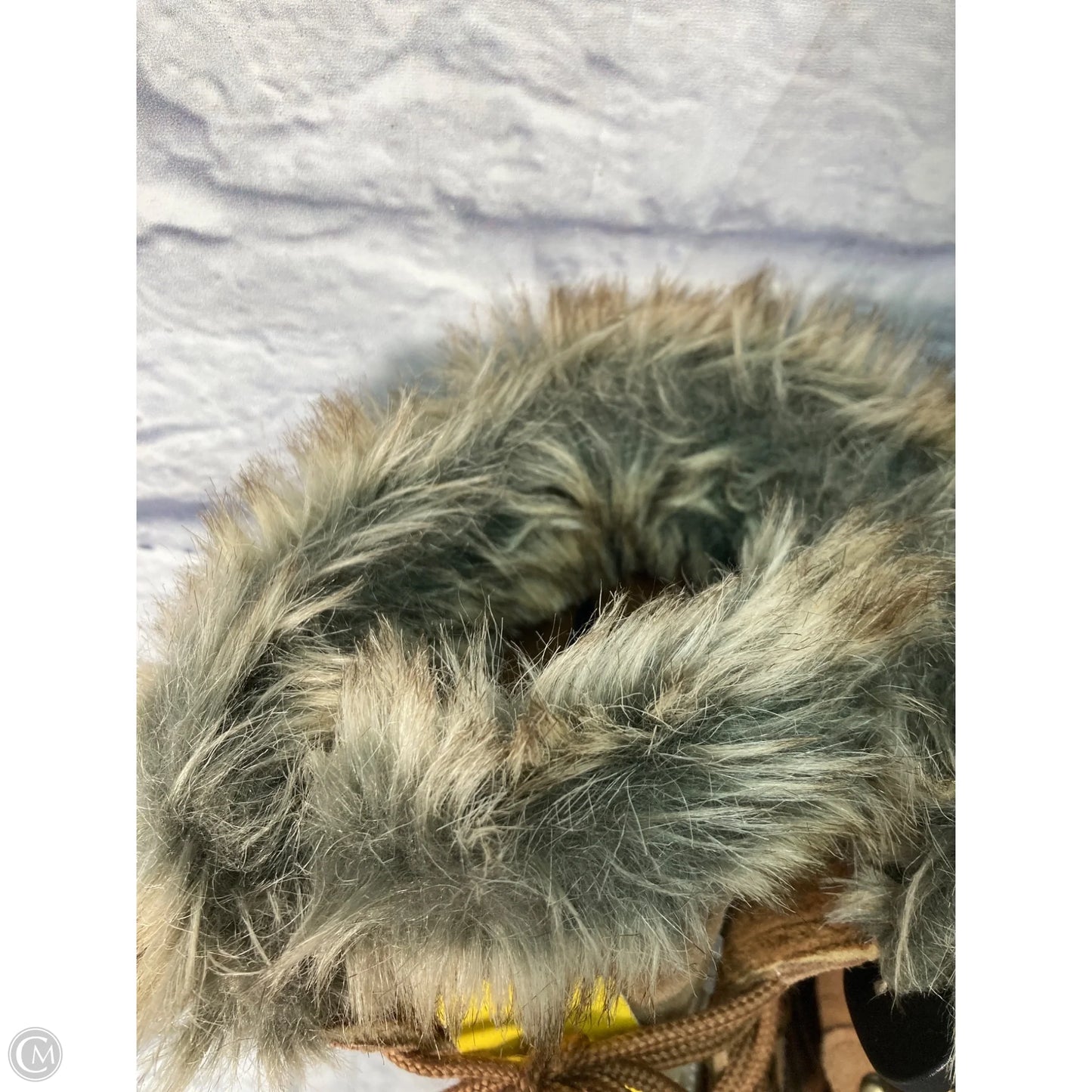 Boots Snow By Khombu In Brown & Cream, Size: 8