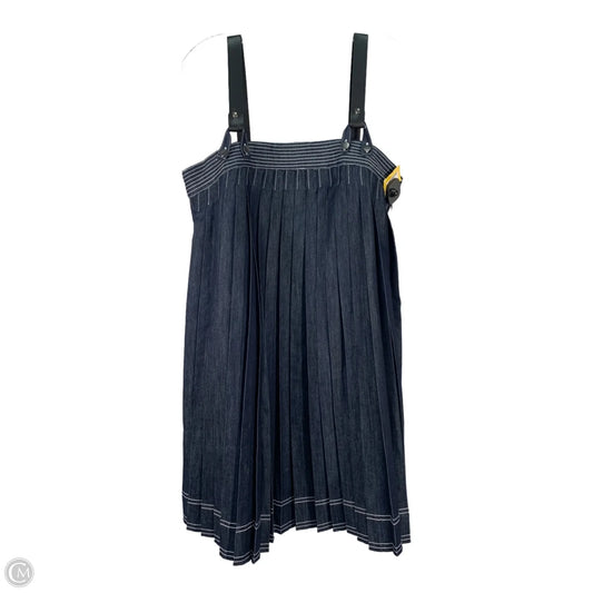 Dress Party Midi By Pilcro In Blue Denim, Size: M