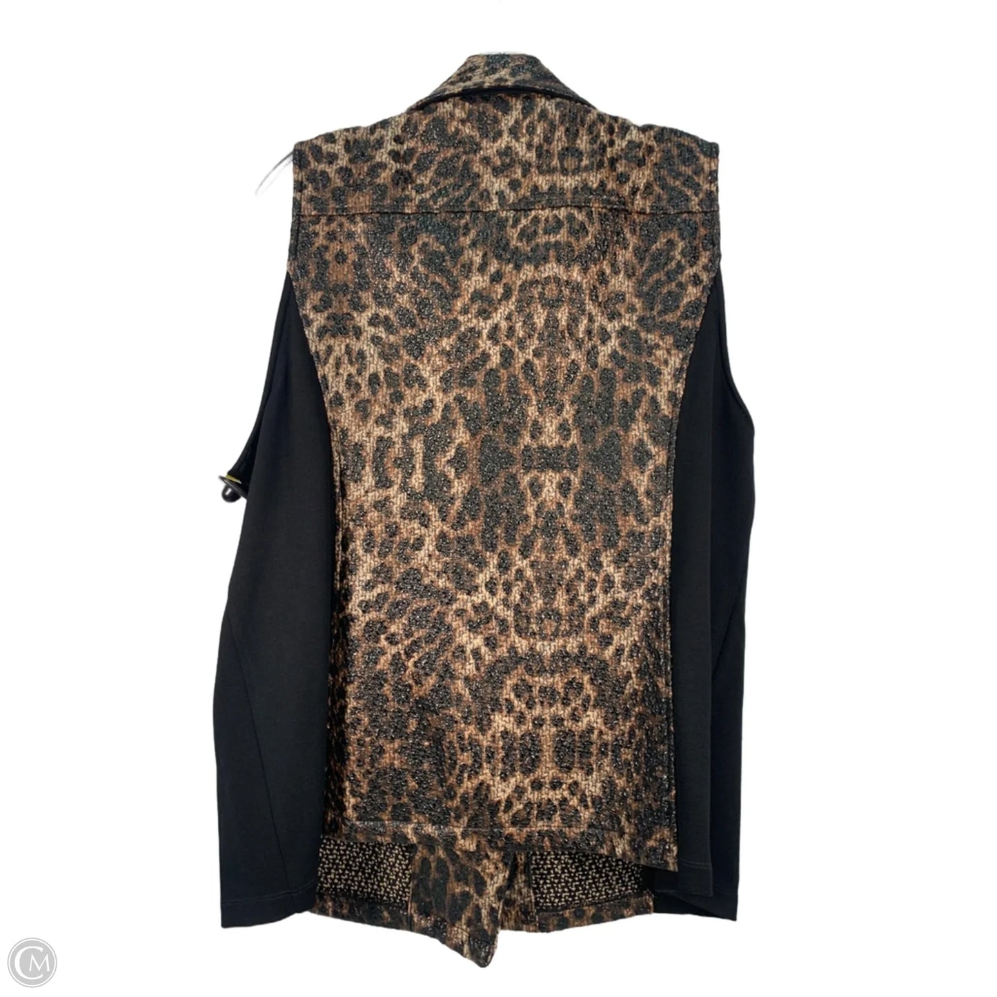 Vest Other By Chicos In Animal Print, Size: Xl