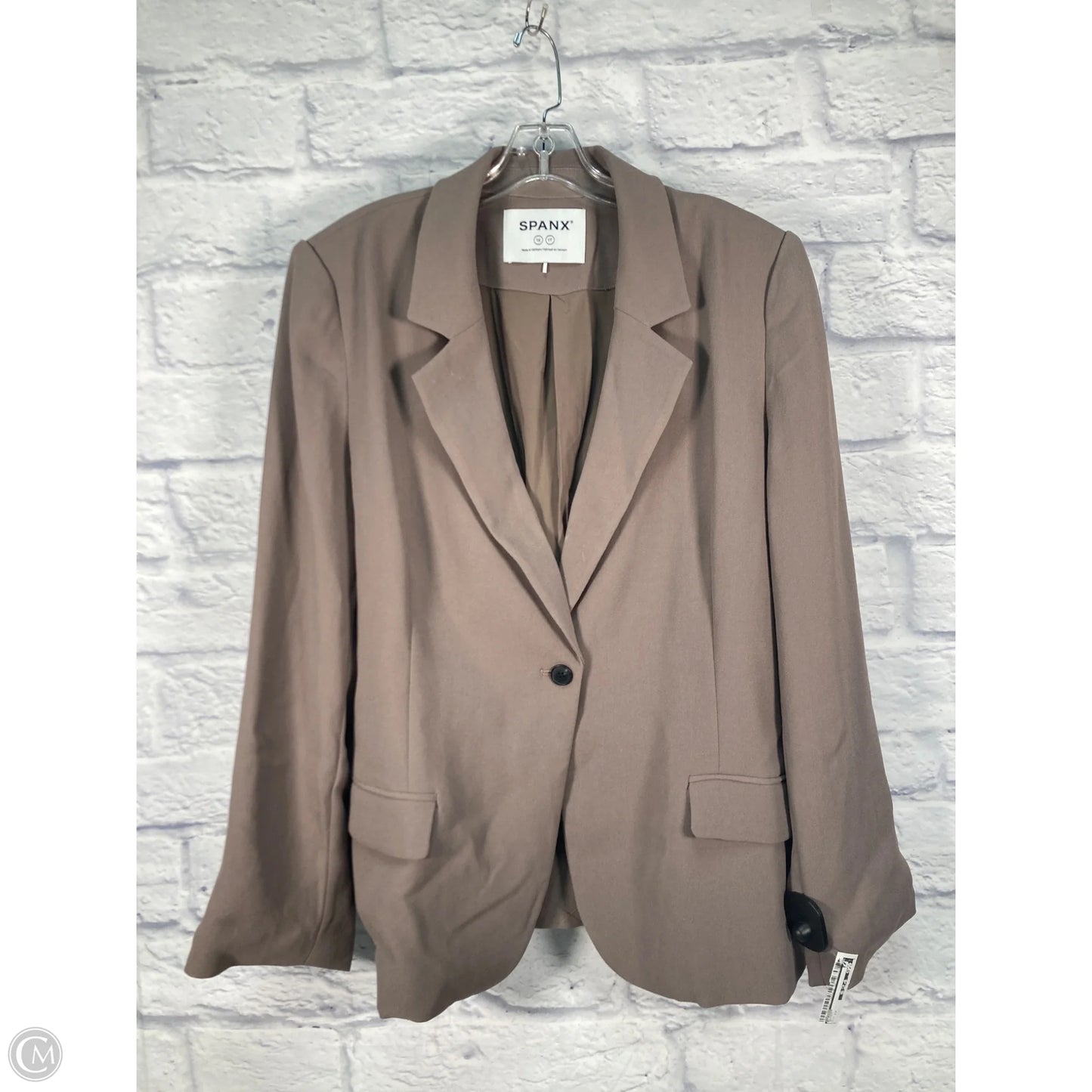 Blazer By Spanx In Brown, Size: 1x