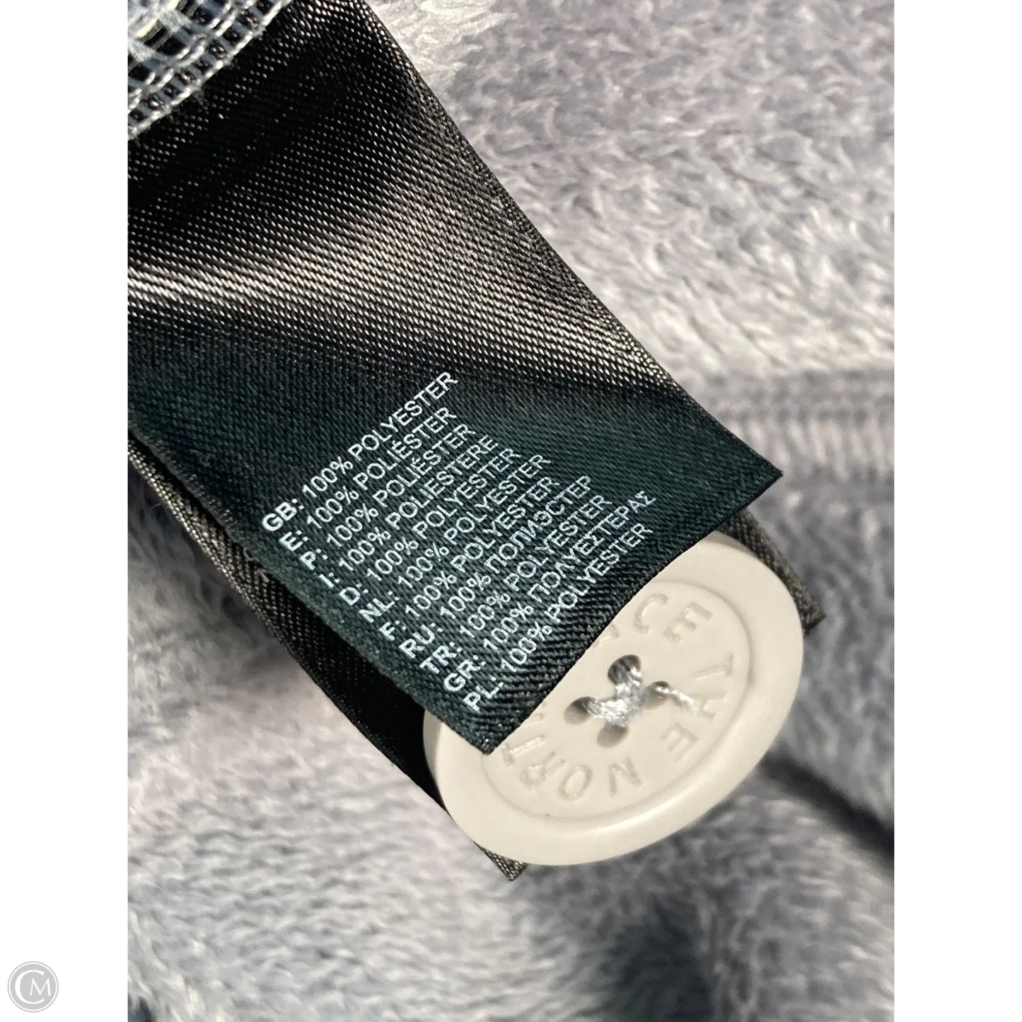 Jacket Faux Fur & Sherpa By The North Face In Grey, Size: L