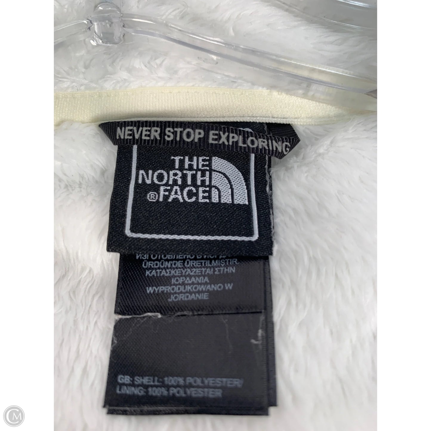 Jacket Faux Fur & Sherpa By The North Face In White, Size: L