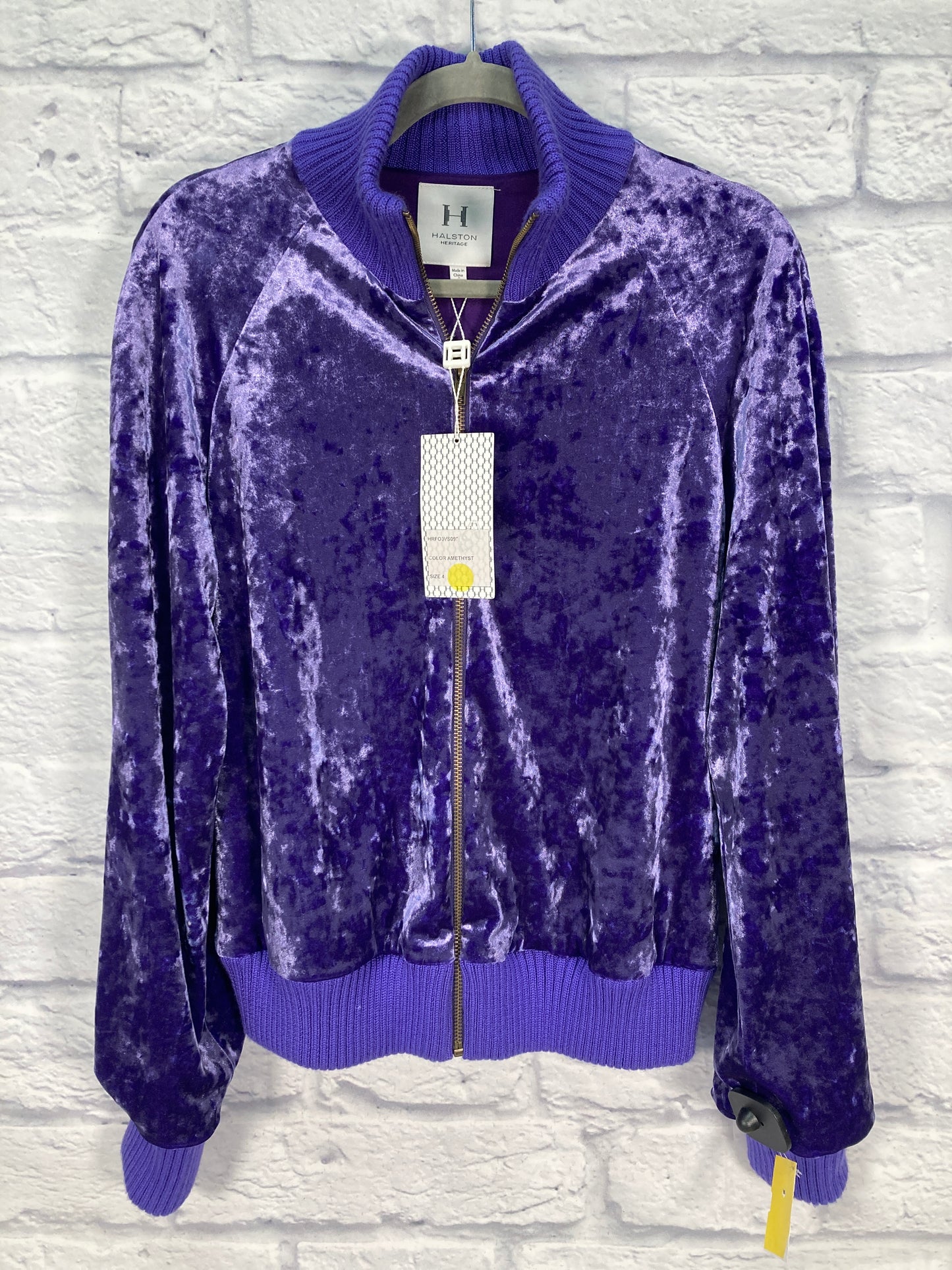 Jacket Other By Halston Heritage In Purple, Size: S