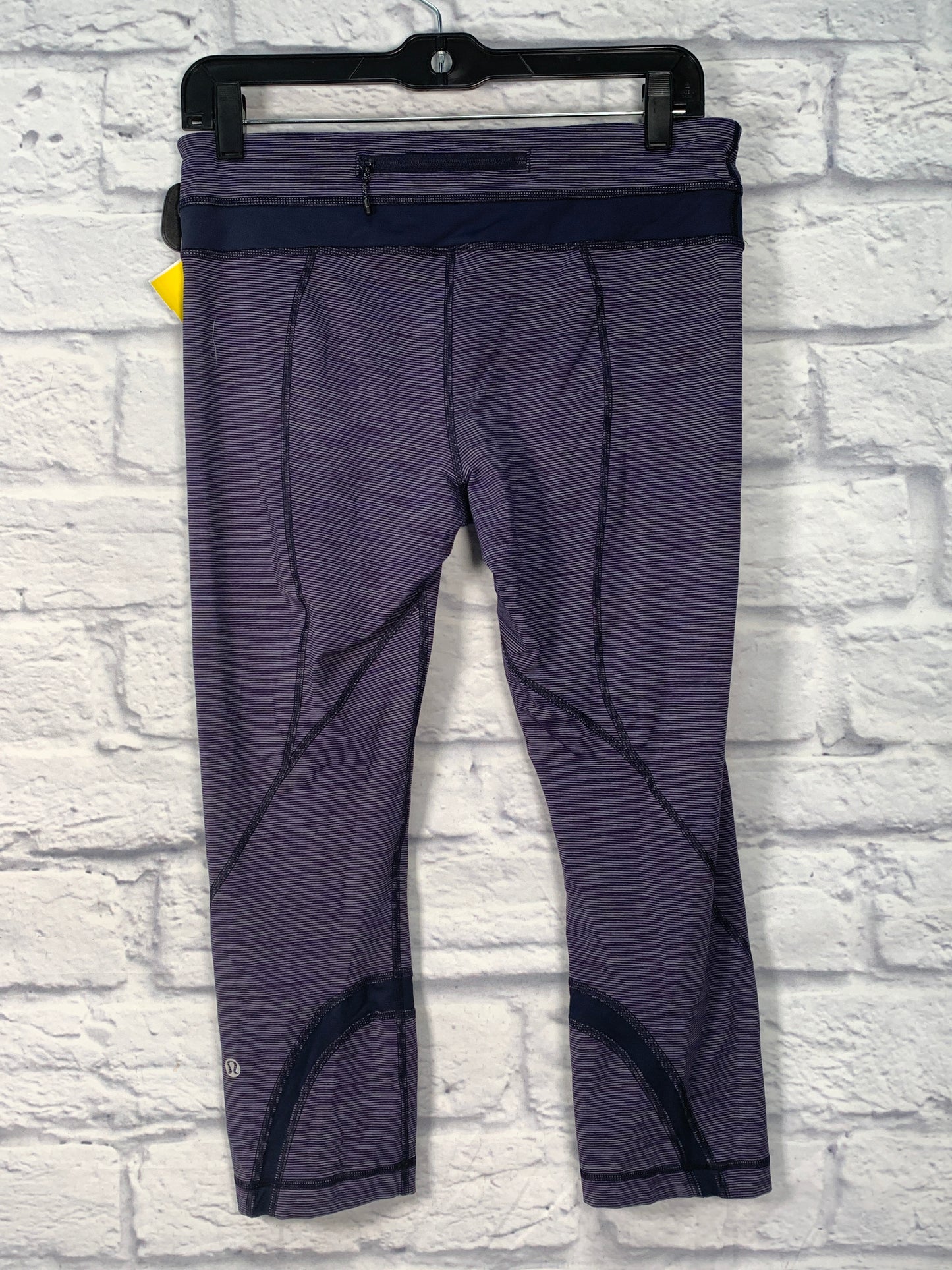 Athletic Capris By Lululemon In Purple, Size: M